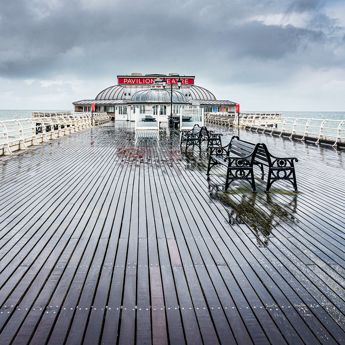OUT OF SEASON PIER by Malcolm Nabarro