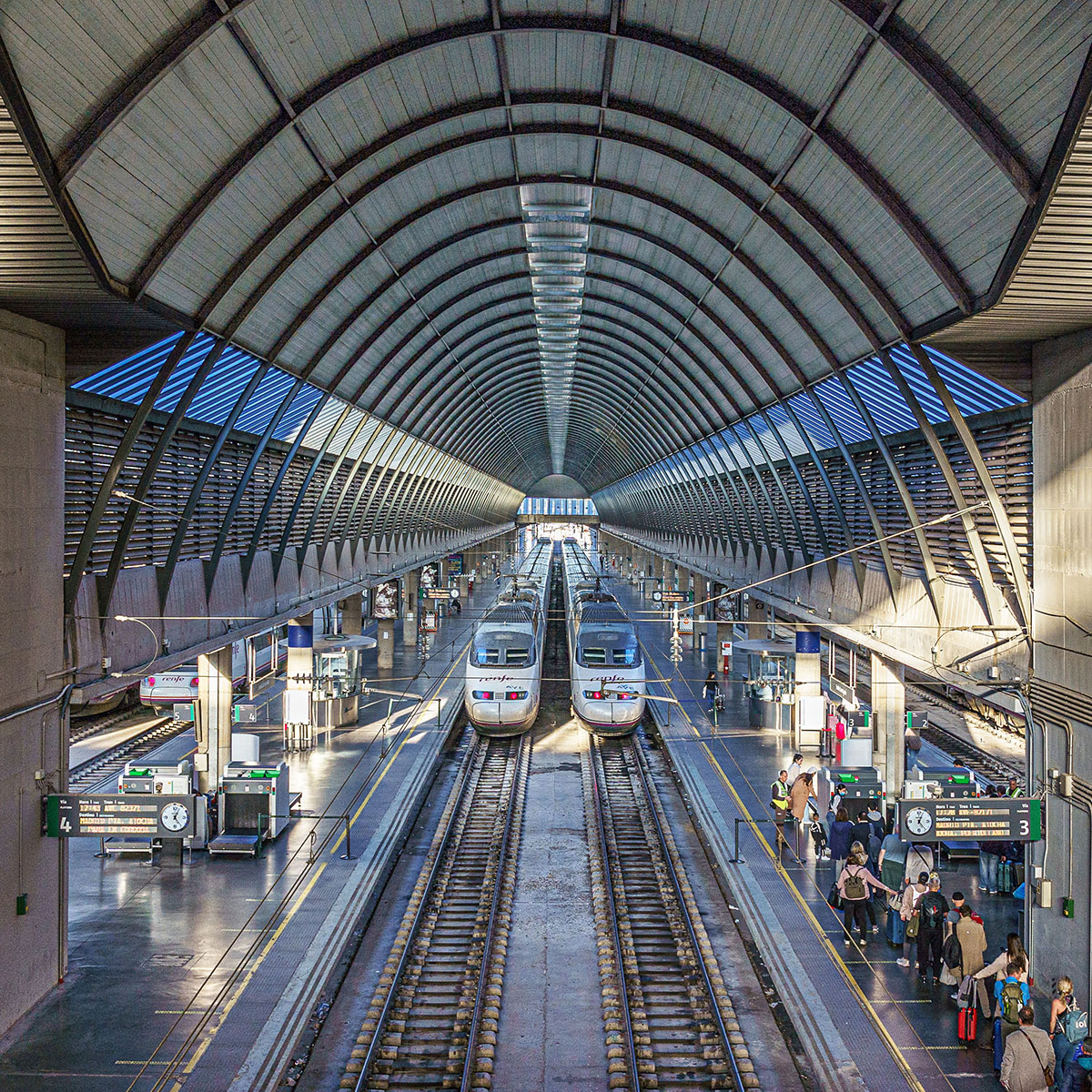 SEVILLE STATION PERSPECTIVE by Malcolm Nabarro