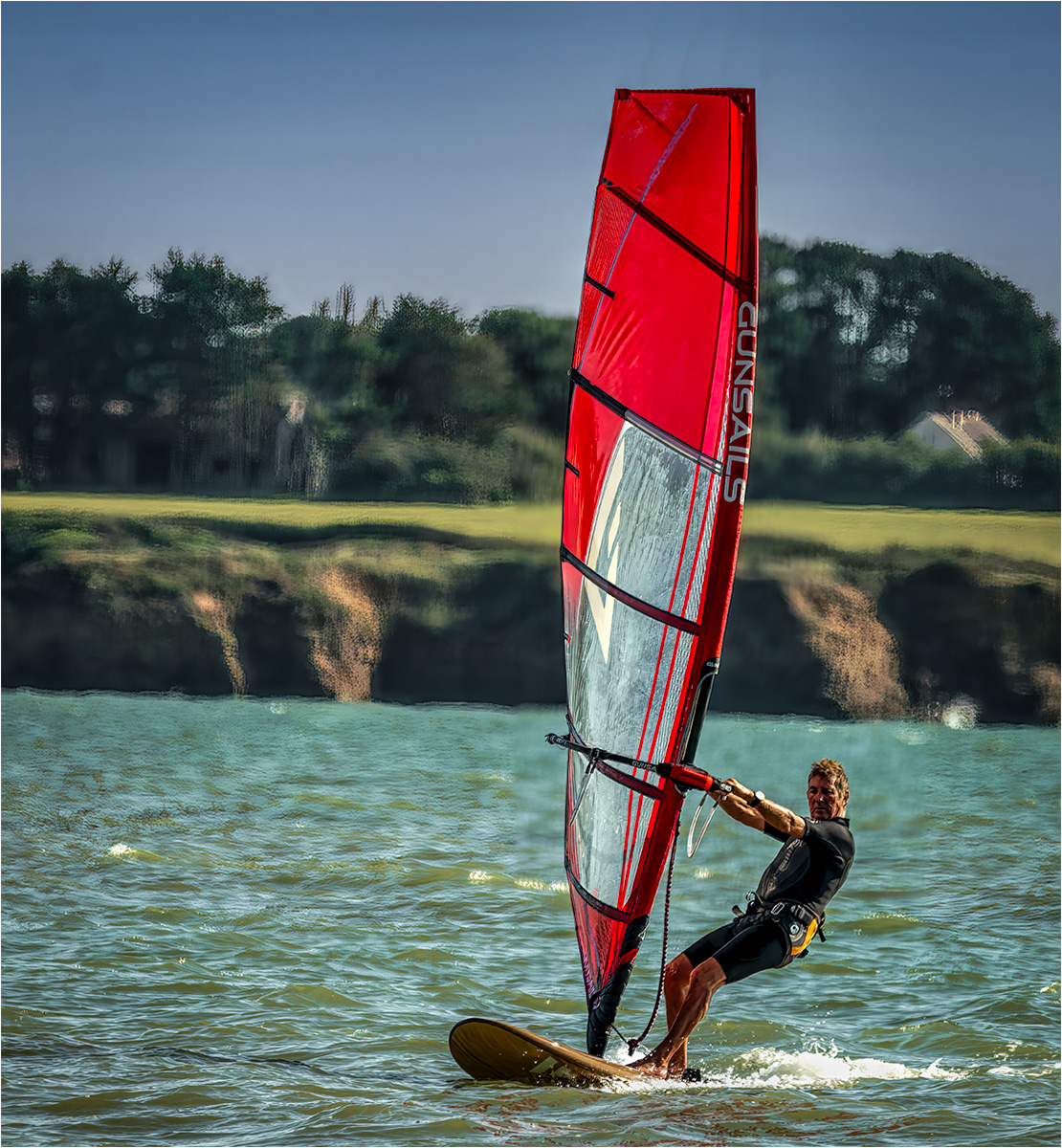 BRITTANY WINDSURFING by Mark Taylor