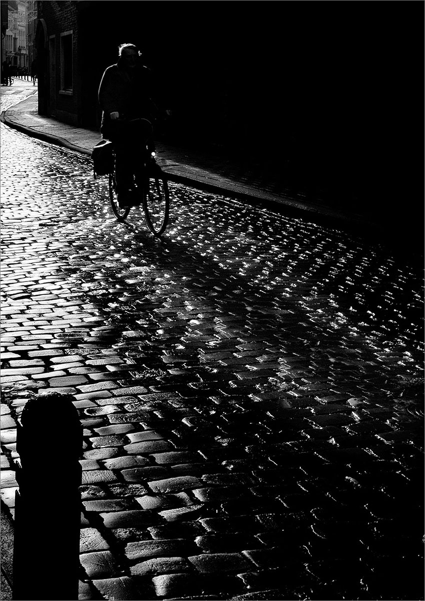 EVENING CYCLIST by Malcolm Nabarro