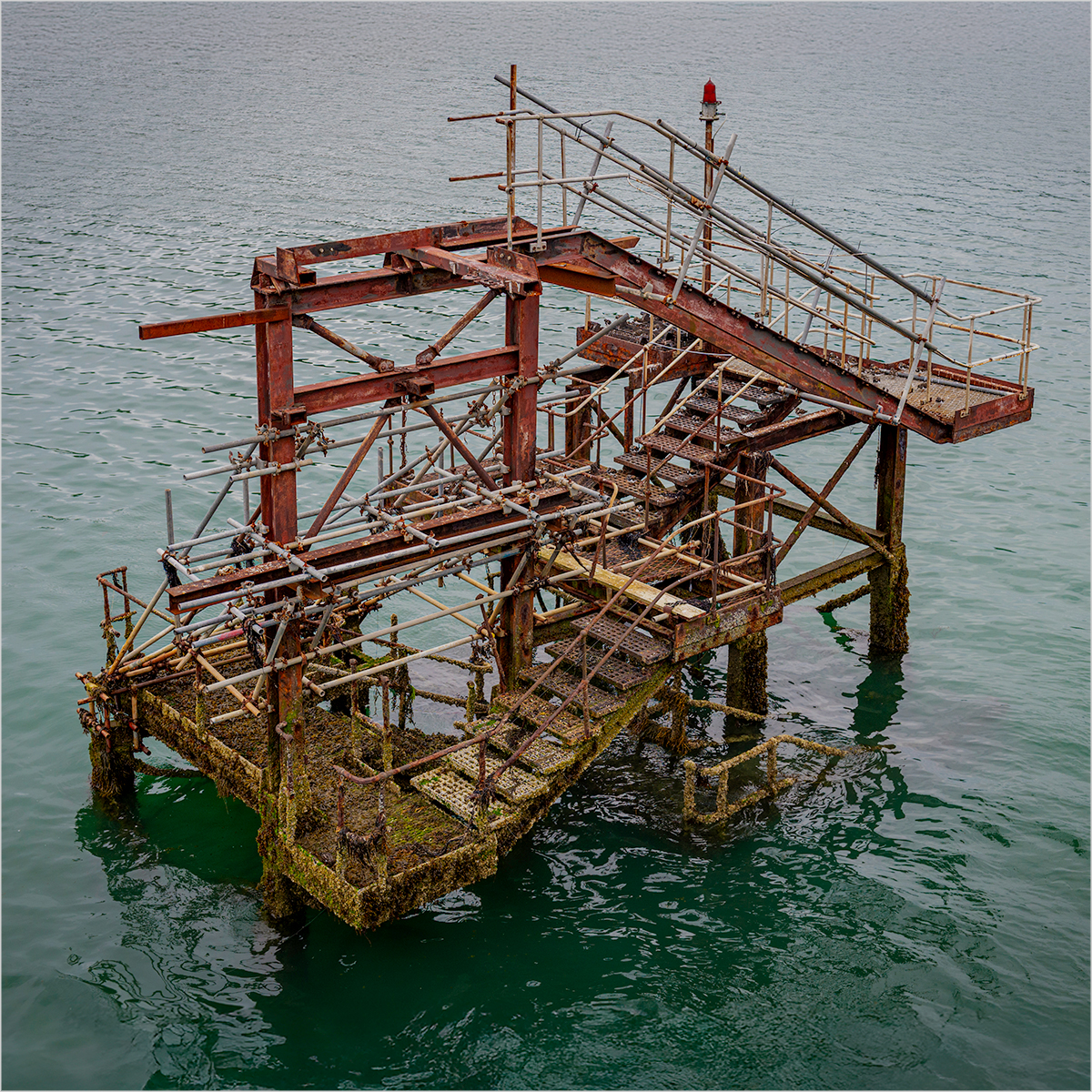 END OF THE PIER by Lois Webb