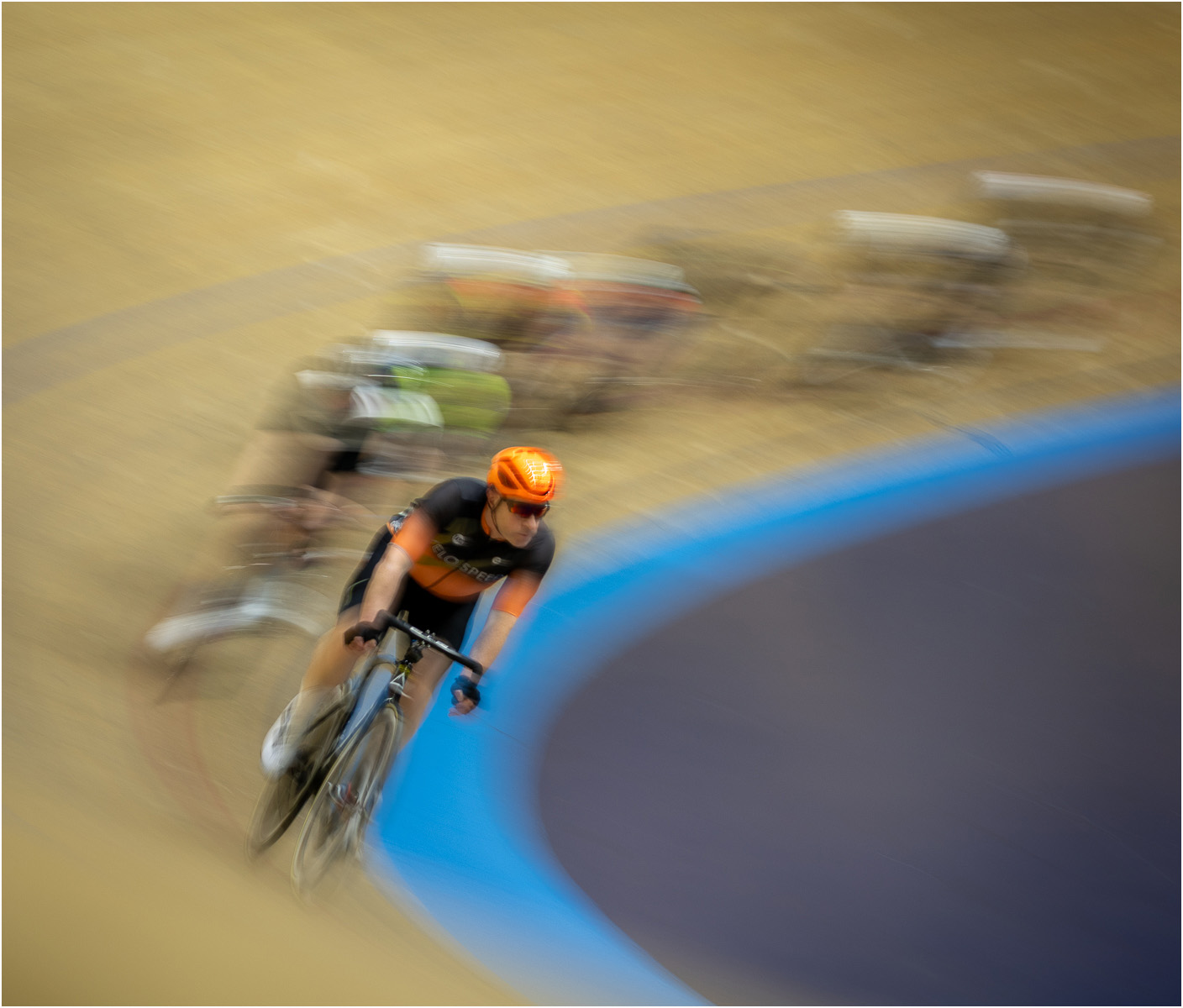TRACK CYCLING by Sally Herbert