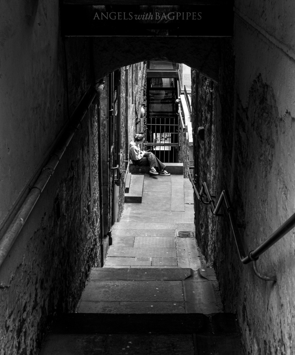 EDINBURGH ALLEY by Christine Sweeney
