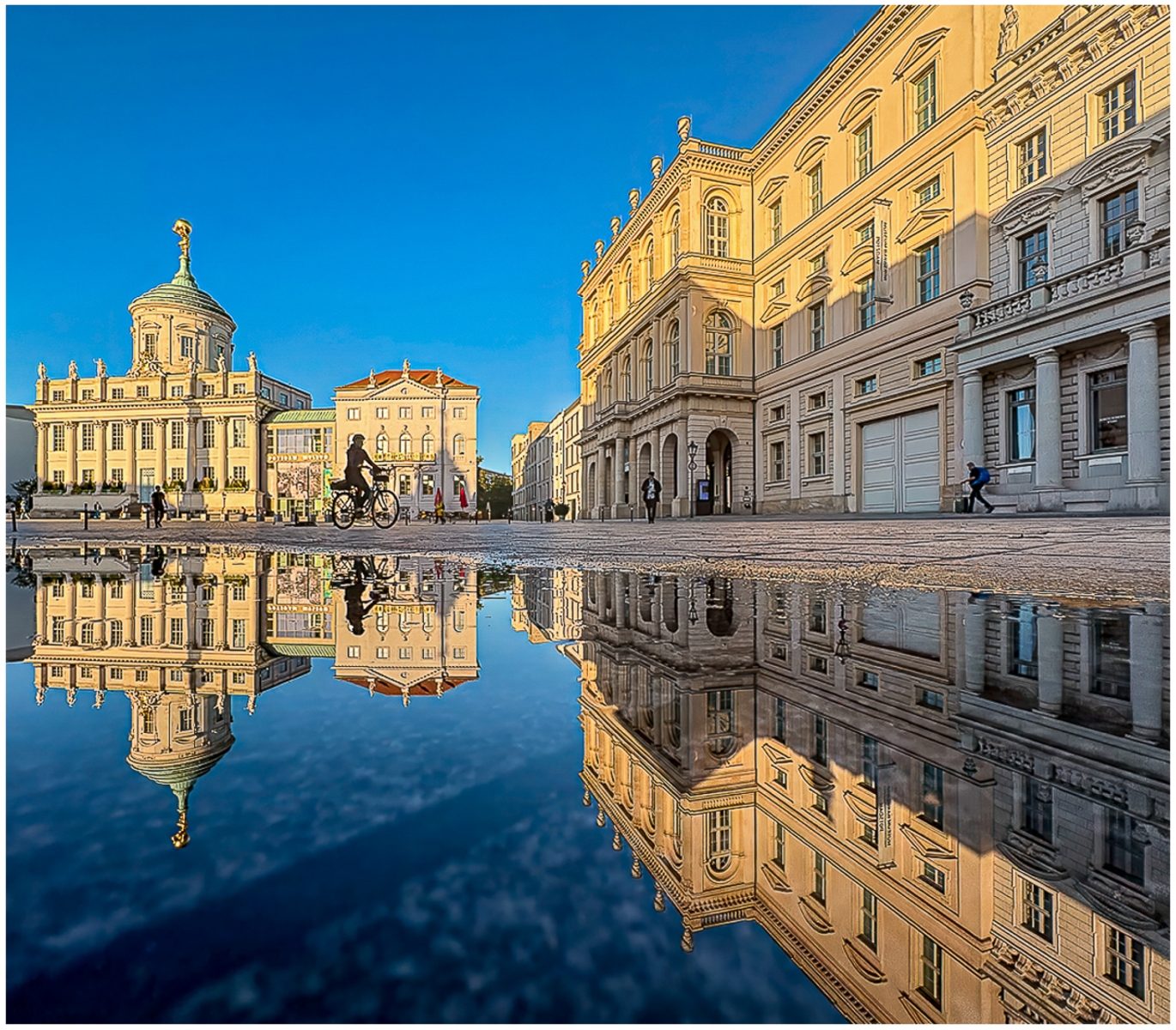 POTSDAM REFLECTIONS BY ANDY GIBBONS by Andy Gibbons