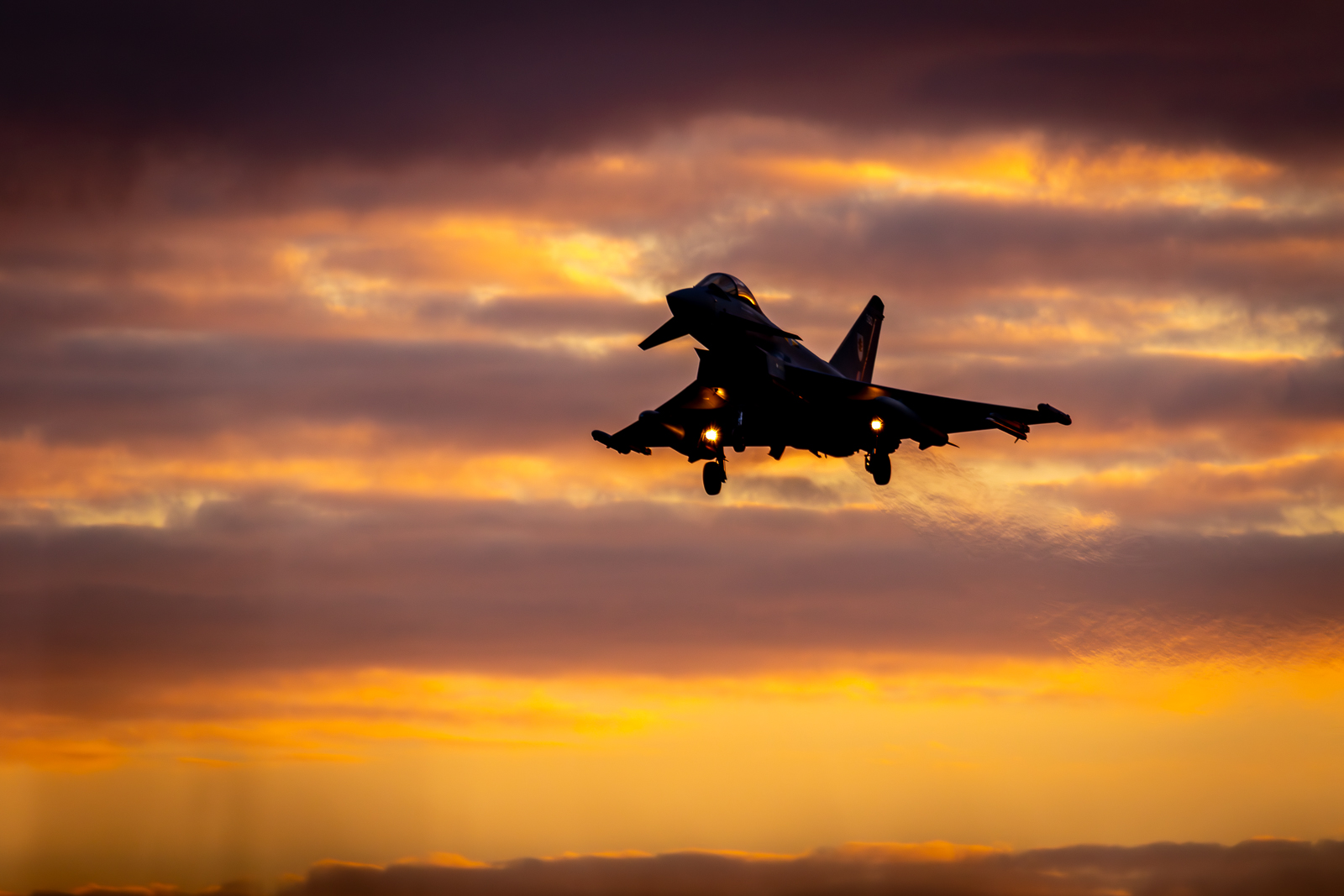 SUNSET TYPHOON by Ben Hemstock
