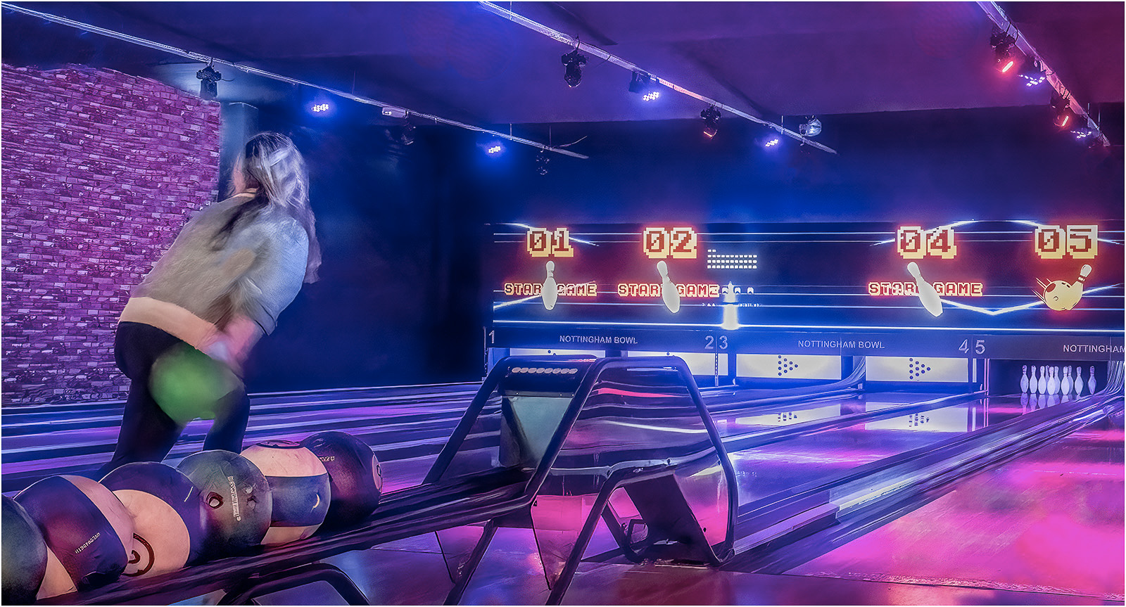 THE BOWLING ALLEY by Nigel Stewart