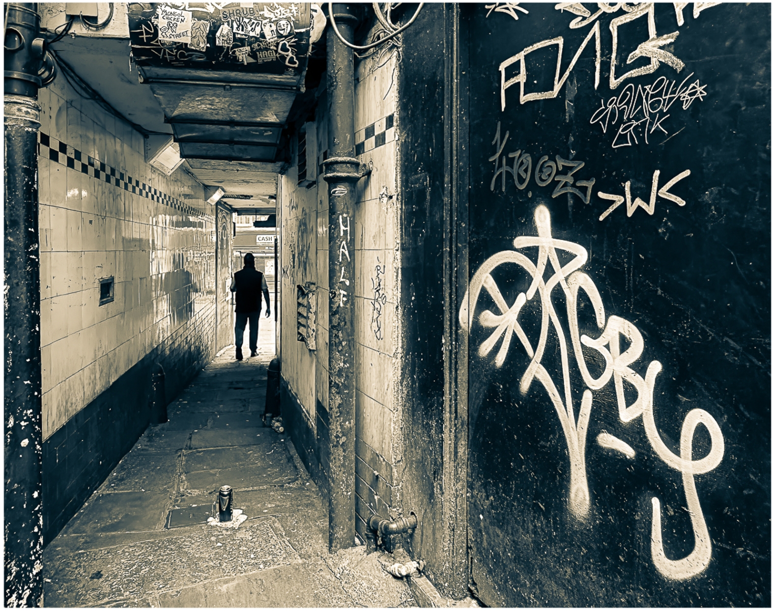 TIN CAN ALLEY by Andy Gibbons