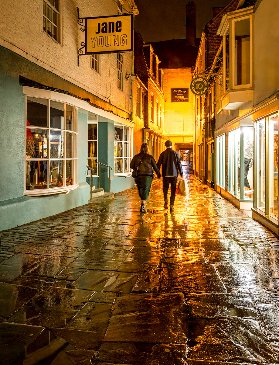 TWO FIGURES ONE GLOW by Nigel Stewart