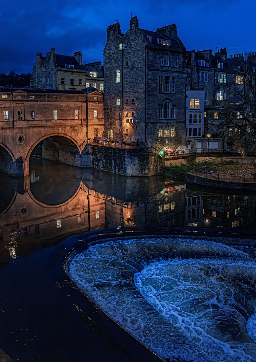 PULTENEY BRIDGE BATH by Malcolm Nabarro
