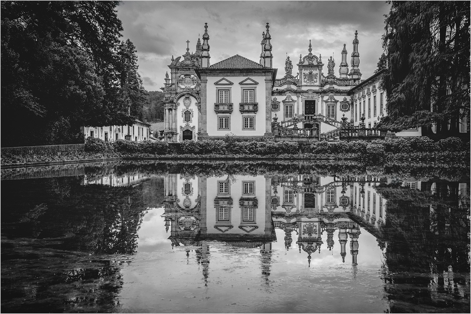 A BAROQUE MIRROR by Nigel Stewart