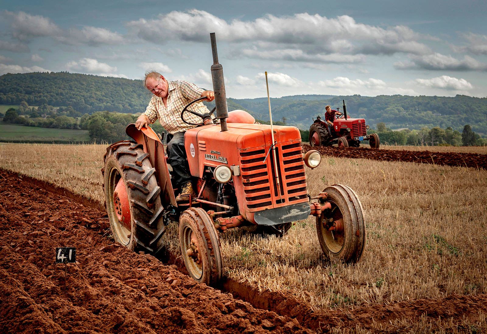 PLOT 41 AT THE PLOUGHING MATCH by Lois Webb