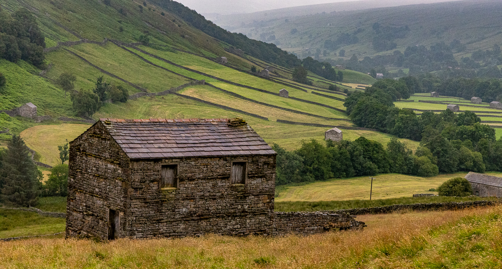 BARNS IN THE YORKSHIRE DALES by Patrick Wallis
