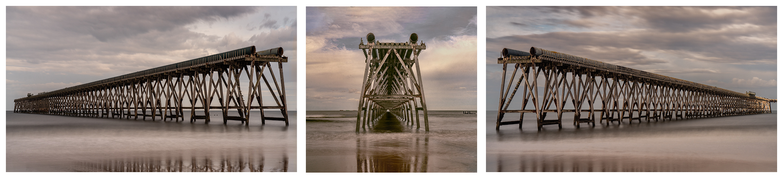 MAGNESITE PIER by Ray Andrews