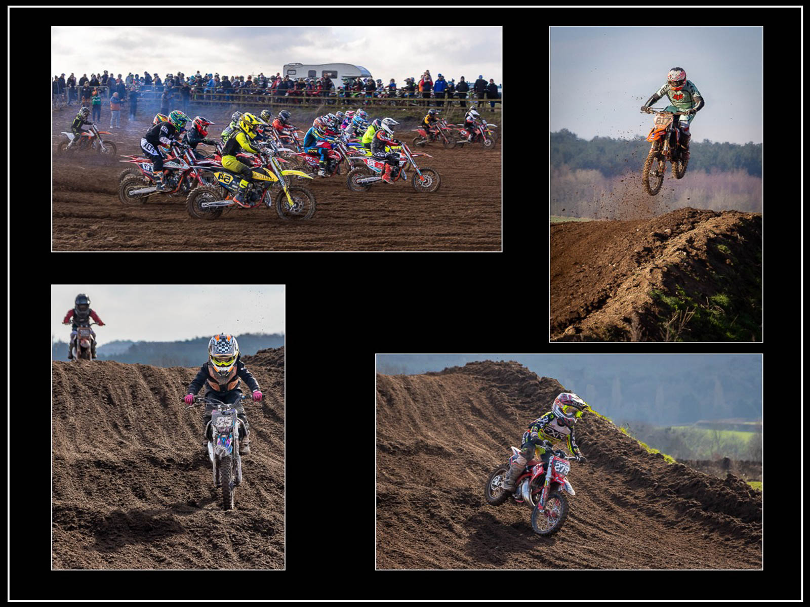 RACE THROUGH MUD AND AIR by Sally Herbert