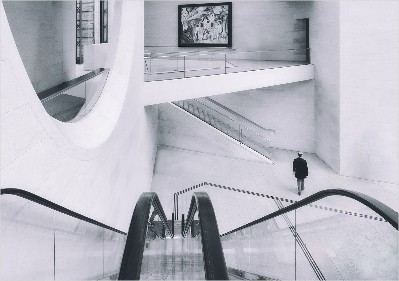 SOLITUDE IN THE ATRIUM